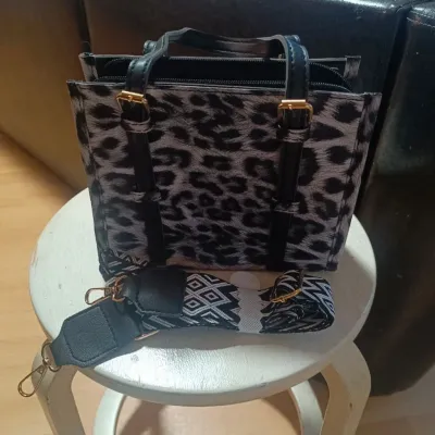 Magnifique sac à main léopard